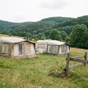 Idyllischer Campingplatz im Wienerwald