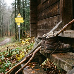 Campingplatz mit Wanderwegen im Wienerwald bei Wien