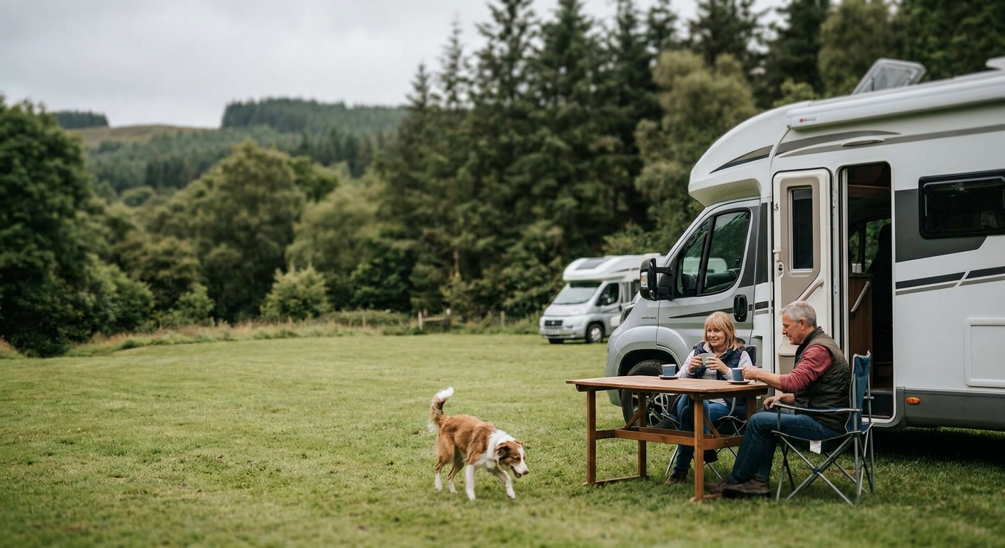 Wohnmobilstellplatz Wienerwald: Warum 90 m² Parzelle mehr wert sind als jede Sternebewertung