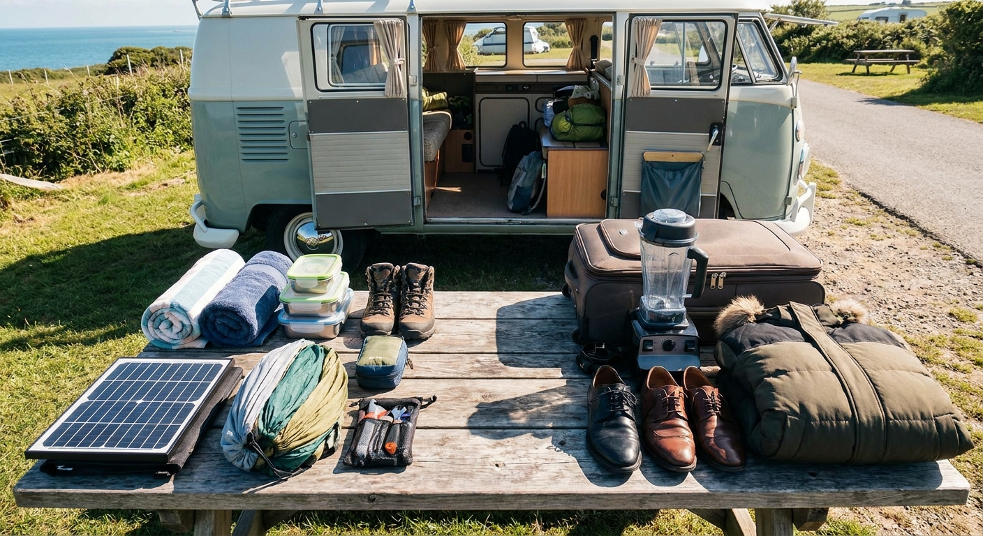 Campervan Packliste Sommer: Was wirklich mitkommt (und was zu Hause bleibt)