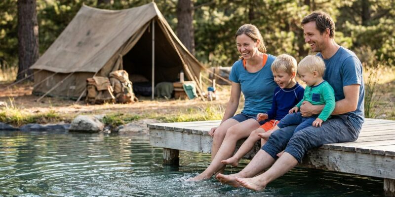 Campingplatz mit Naturbad in der Nähe: Was Familien wirklich suchen, wenn sie das eintippen