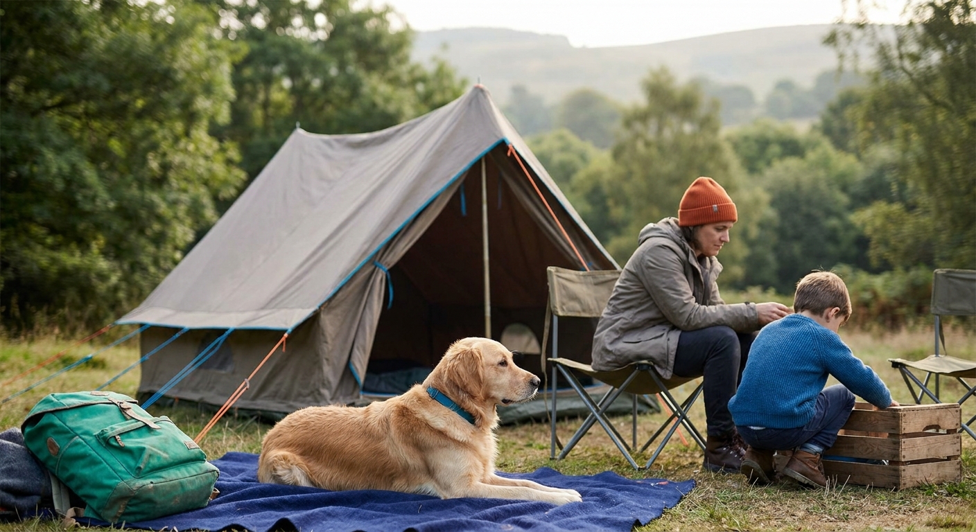 Campingplatz Kaumberg für Familien mit Hund: Was der Platz leistet und was nicht
